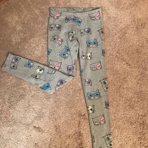 Girls cat leggings